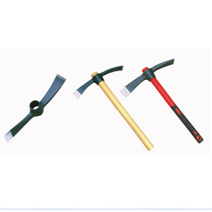 P60 Various kinds of small steel pick with wooden handle or fiberglass handle