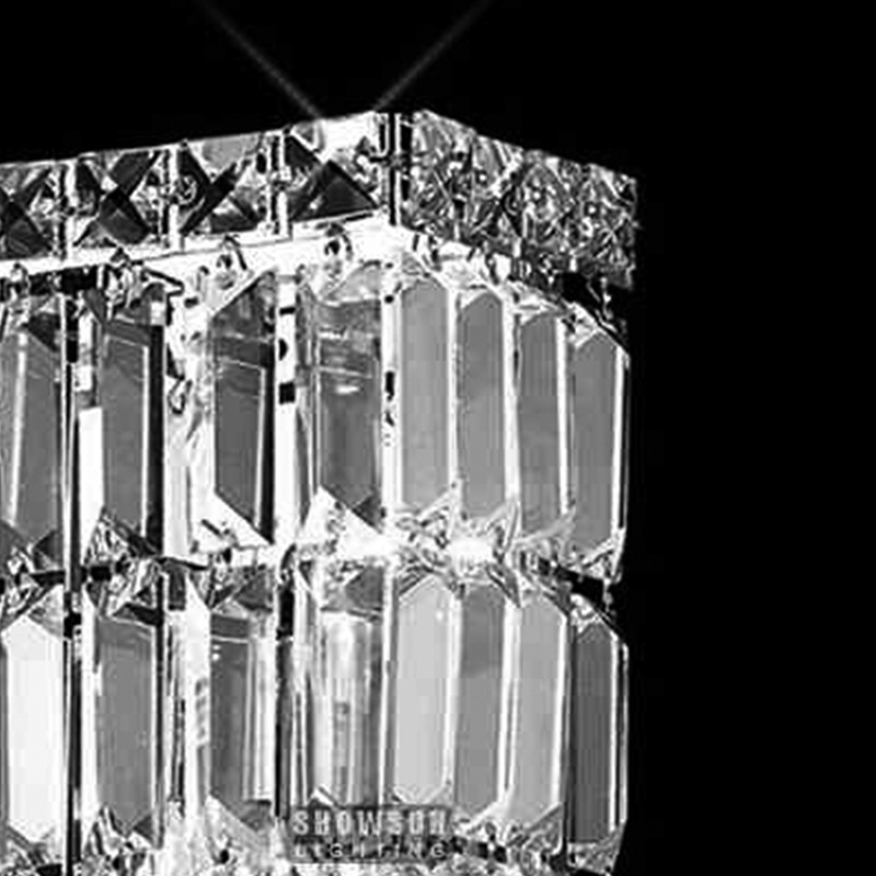 Modern LED Wall Sconce Crystal Wall Light For Living Room Bedroom Decor