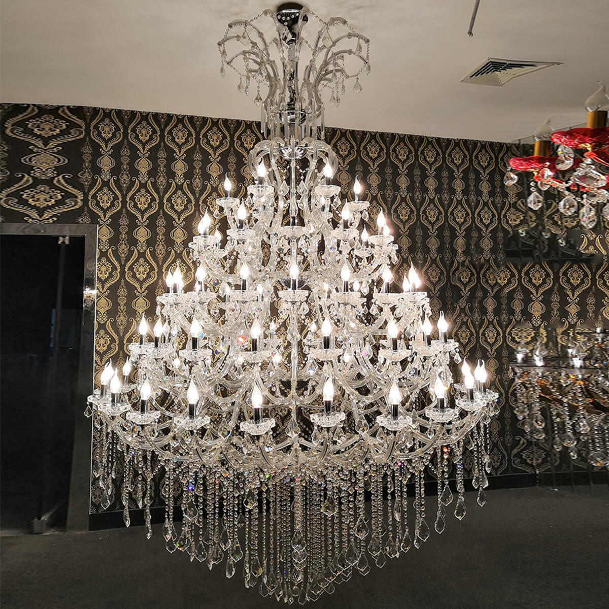 Maria theresa large crystal chandeliers luxury