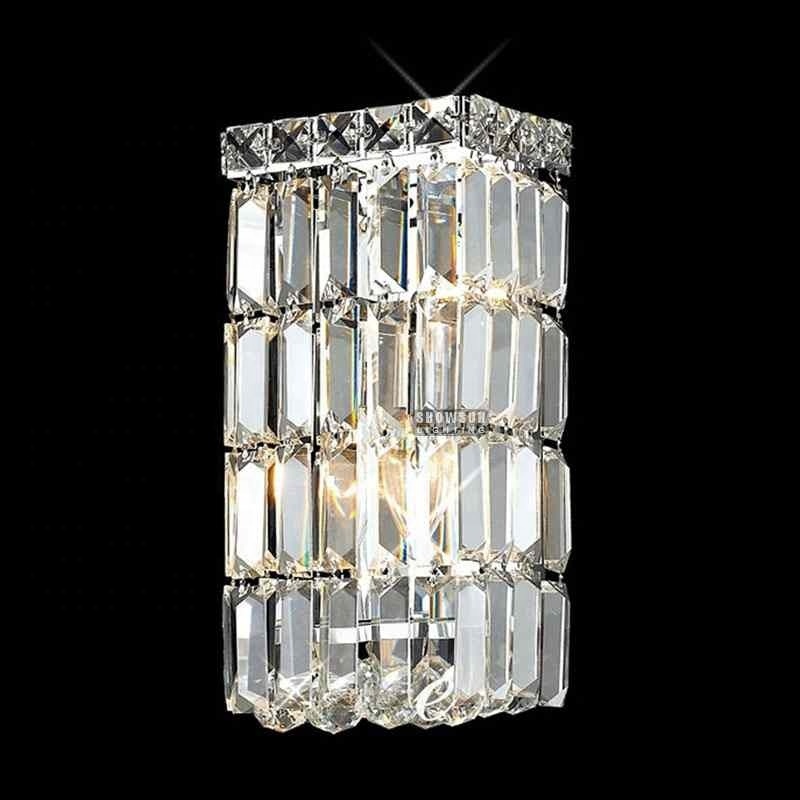 Modern LED Wall Sconce Crystal Wall Light For Living Room Bedroom Decor