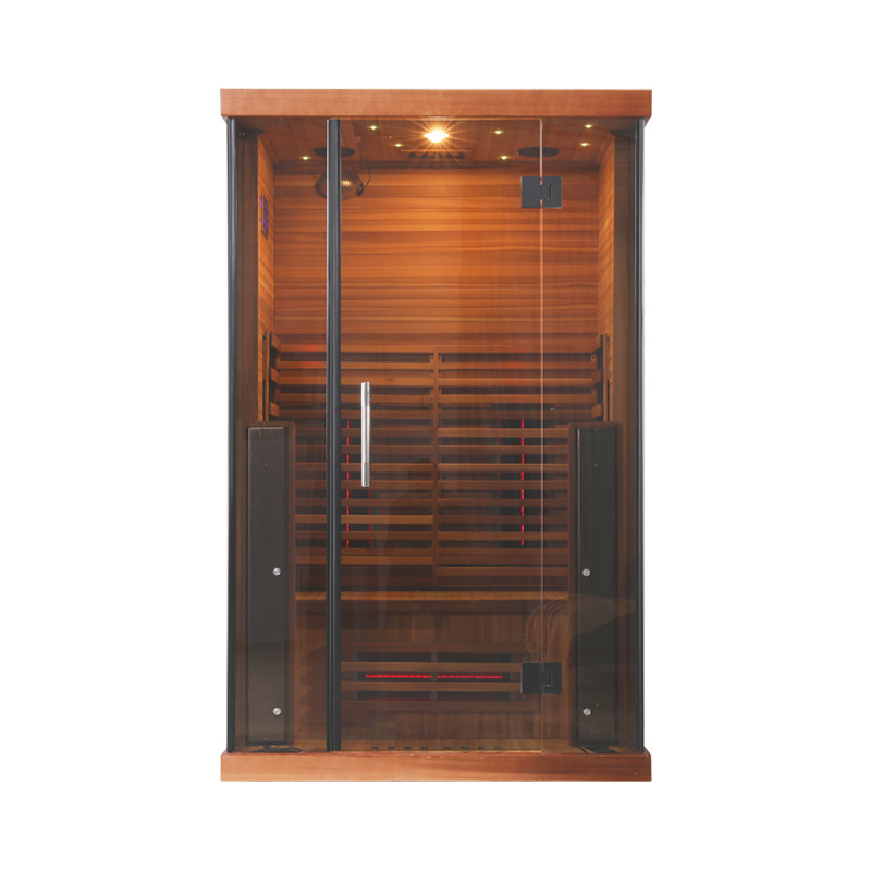 modern design 2 people far infrared sauna rooms red cedar thermal life sauna for sale