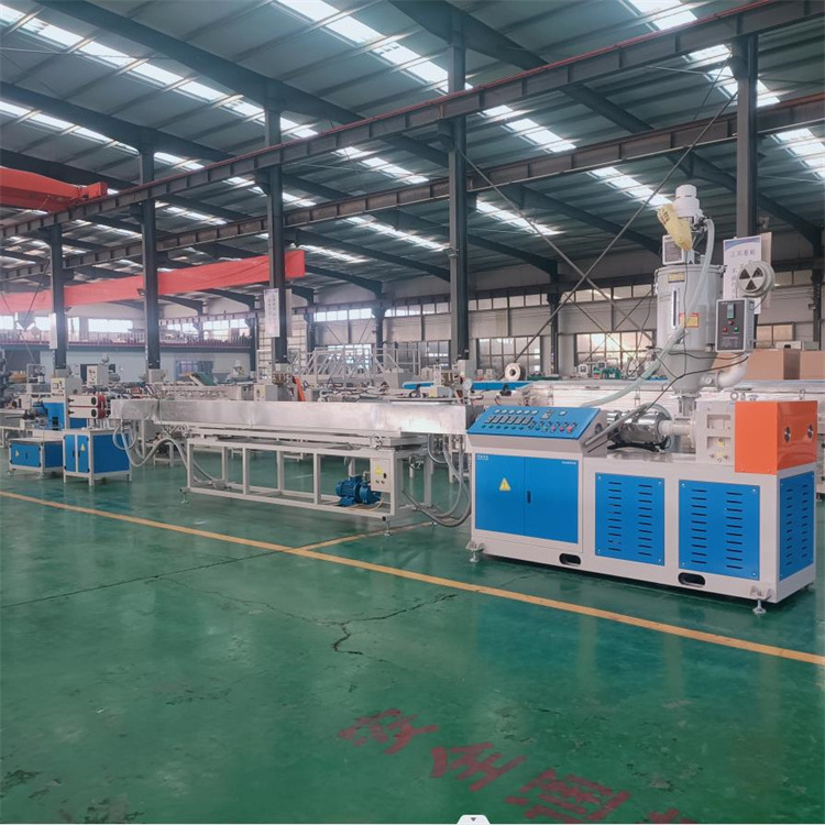 PVC PP PE Electric Conduit Pipe Production Line  Corrugated Flexible Hose Making Machine