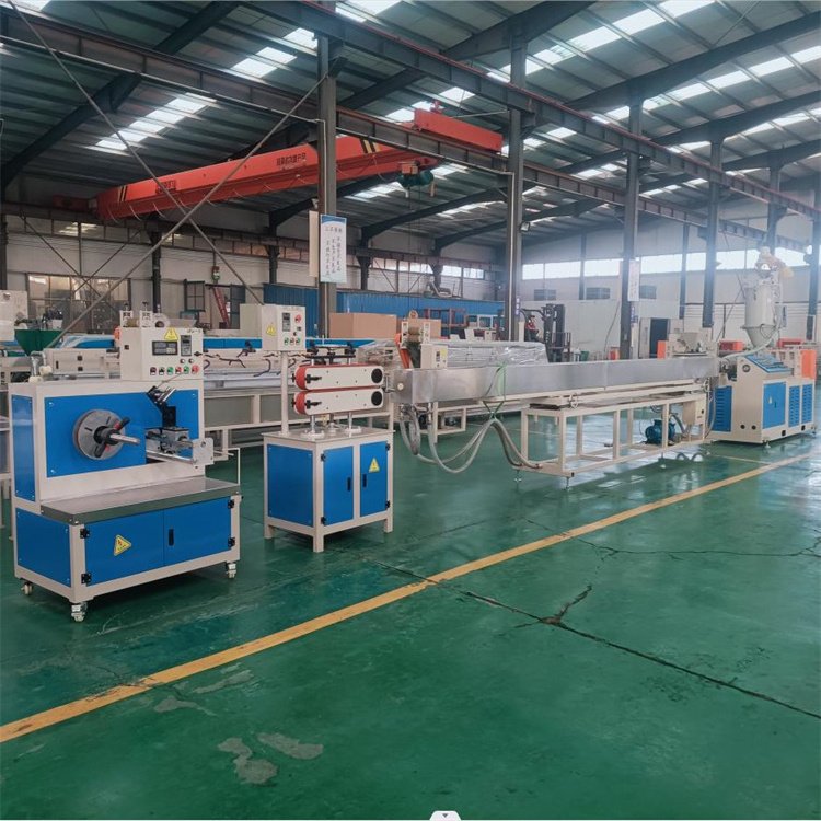 PVC PP PE Electric Conduit Pipe Production Line  Corrugated Flexible Hose Making Machine