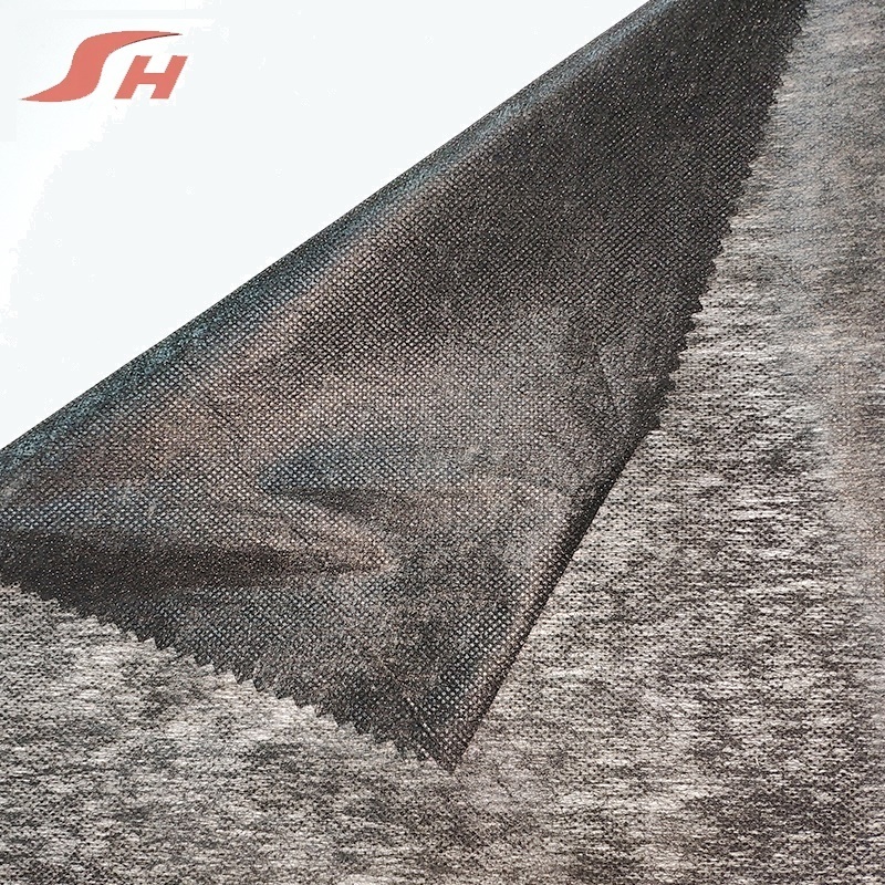 100% polyester hotmelt adhesives nonwoven fusing dotted interlining fabric