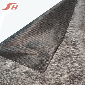 100% polyester hotmelt adhesives nonwoven fusing dotted interlining fabric