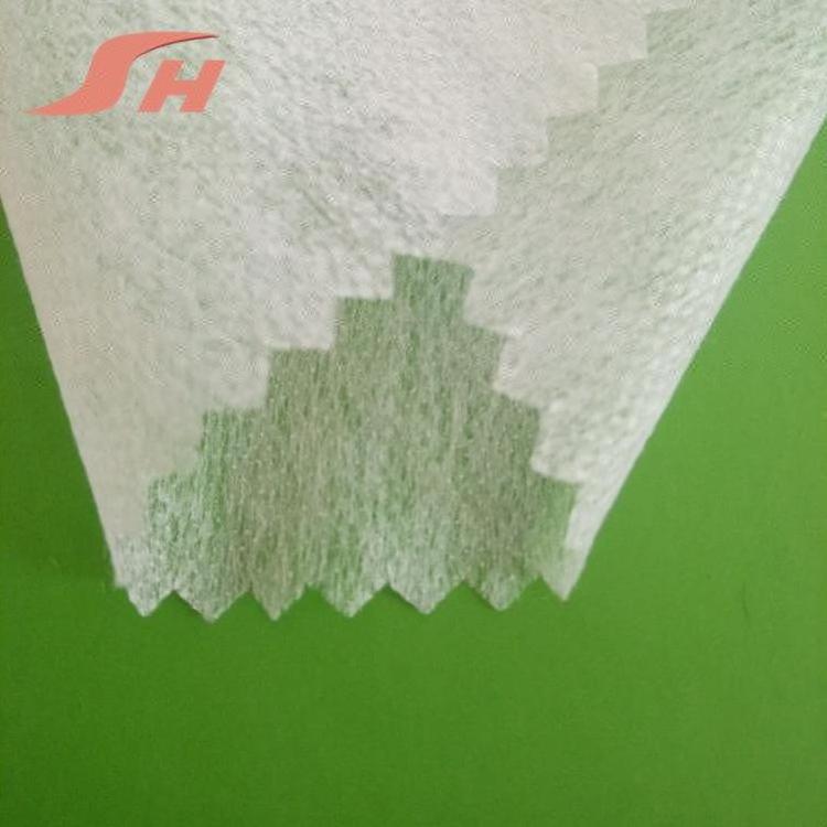 100% polyester hotmelt adhesives nonwoven fusing dotted interlining fabric