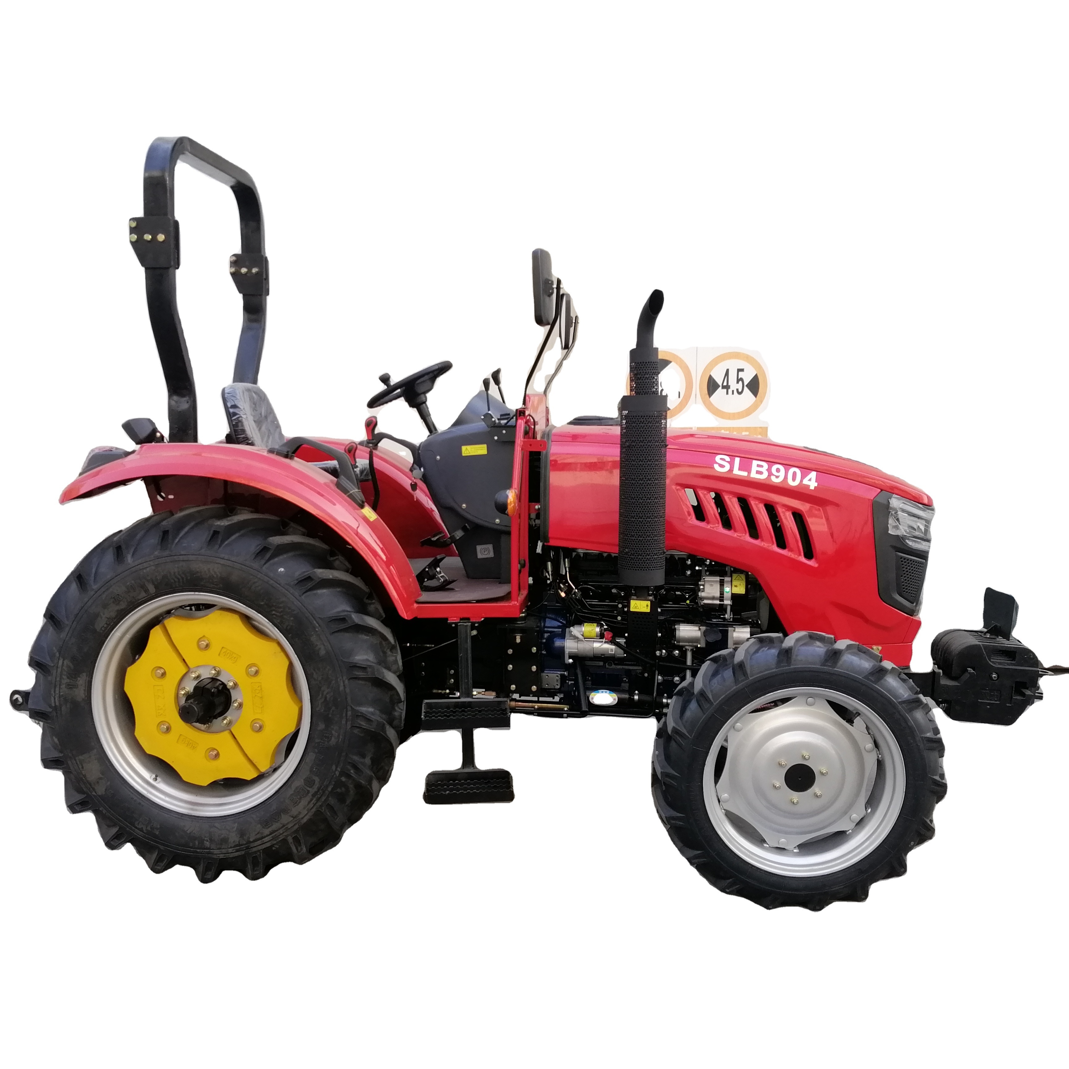 cheap price 40hp 50hp Weichai engine compact tractor with loader and backhoe use in farm