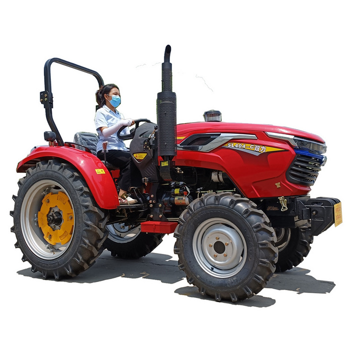 cheap price 40hp 50hp Weichai engine compact tractor with loader and backhoe use in farm