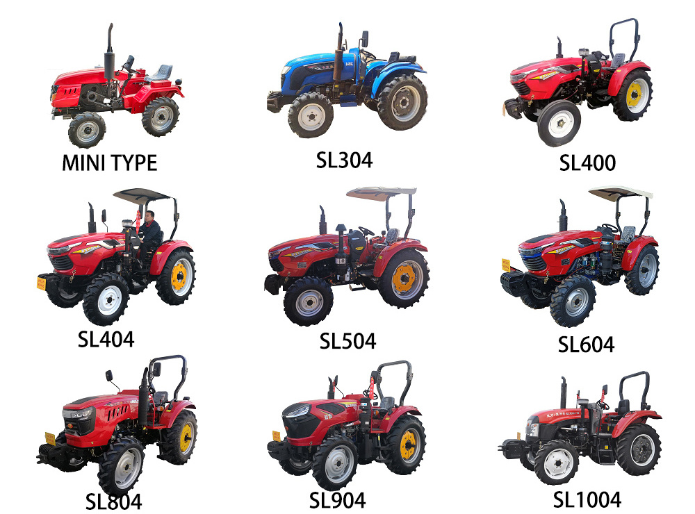 discount price mini crawler  and wheel drive tractor for farm garden