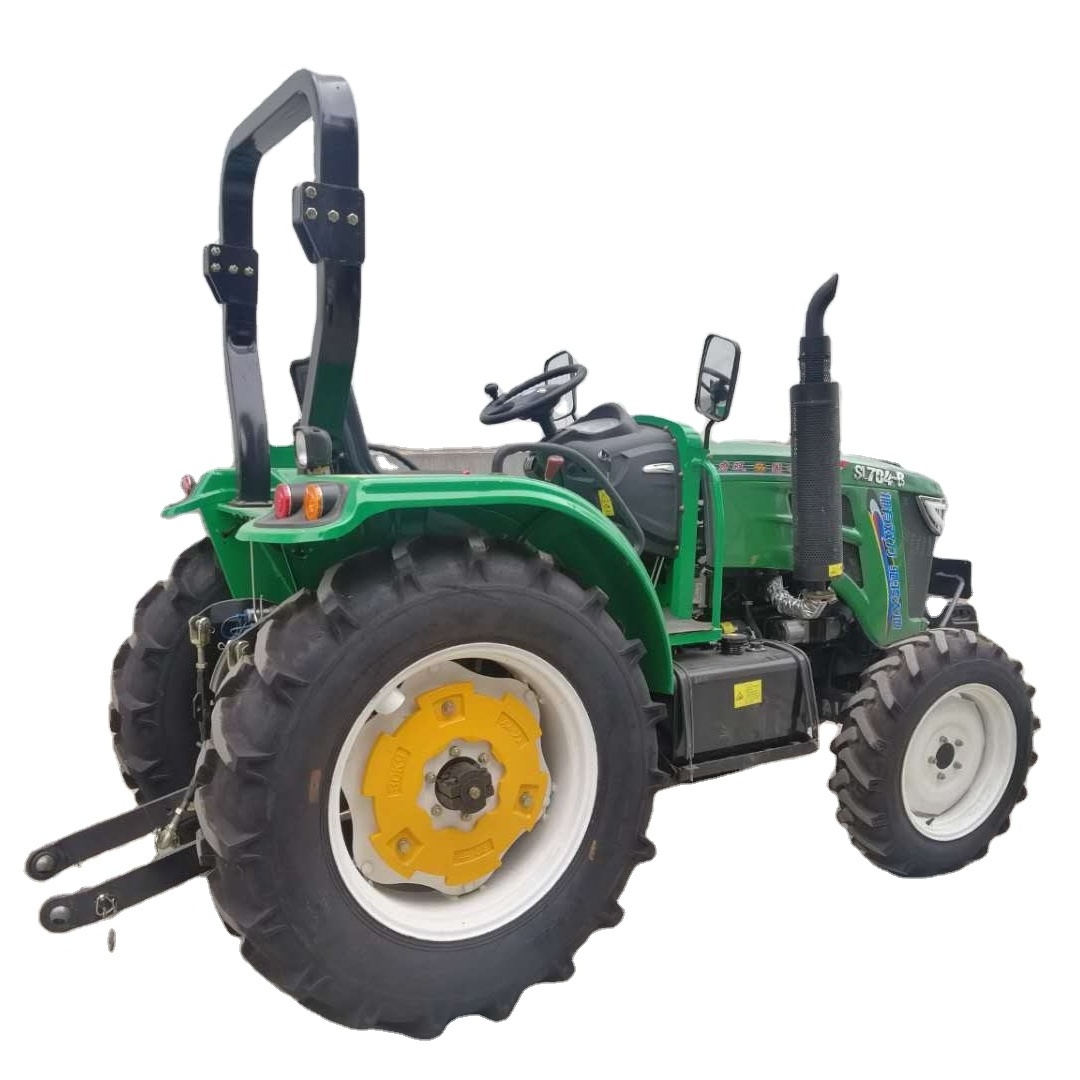 cheap price 40hp 50hp Weichai engine compact tractor with loader and backhoe use in farm