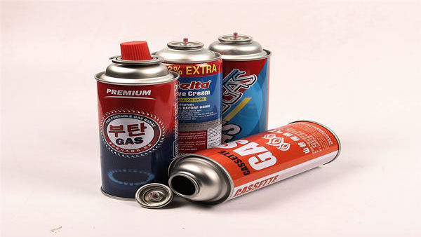 Empty Aerosol Can Butane Gas cartridge co2 gas cylinder from factory