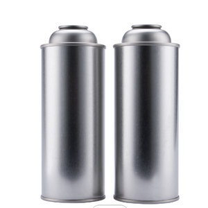 Factory Price Empty Spray Gas Fuel Can Refillable Butane Gas Aerosol Can with gas Valve