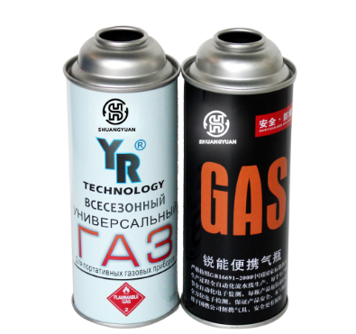 butane gas canister and gas can