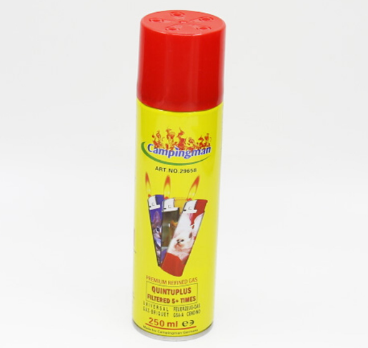 aerosol refill butane lighter gas 450 mL universal gas lighter refill can