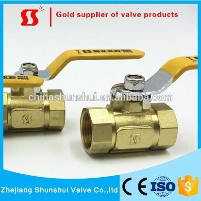 SS2060 206 Brass Full Port Ball Valve Water level controller float valve 1/4