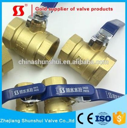 SS2060 206 Brass Full Port Ball Valve Water level controller float valve 1/4