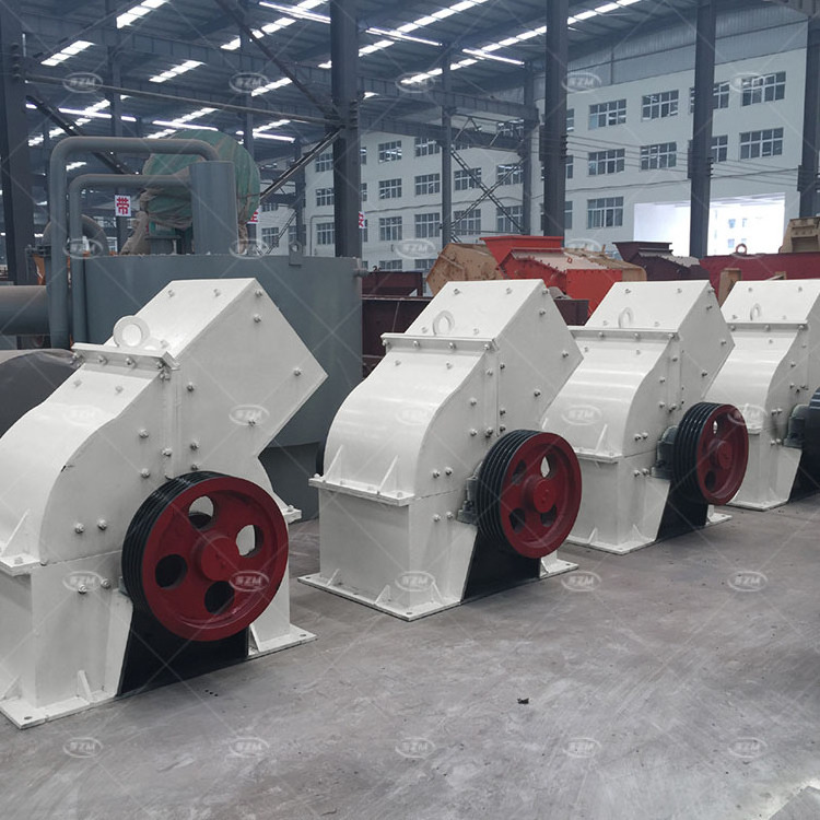 Mini Rock Stone Crusher Less Than 10 Mm Glass Sand Powder Portable Hammer Mill Crusher 10 Tph