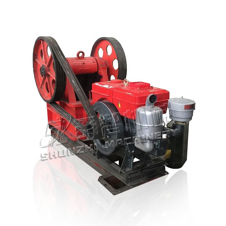 Reliable Small Scale Jaw Crusher 200*300 Diesel Engine Jaw Crusher Mobile Stone Customized Home South Africa Machine 2-6 T/h