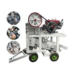 Mini Crusher Small Jaw Crusher for Sale Portable Mobile Small Stone Customized Stone Crusher Machine Price in Kenya/ Rock