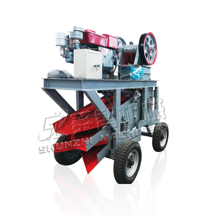 Mini Crusher Small Jaw Crusher for Sale Portable Mobile Small Stone Customized Stone Crusher Machine Price in Kenya/ Rock