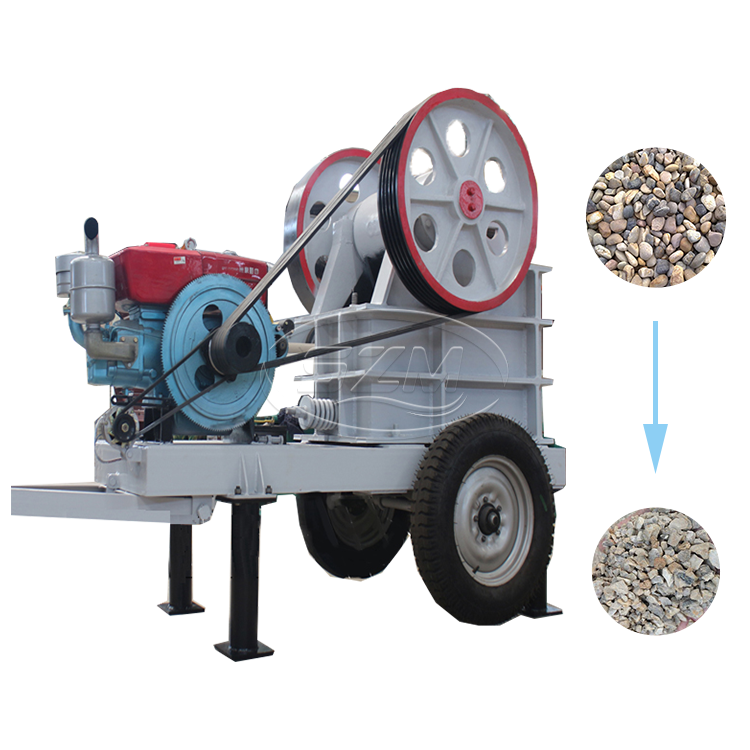 Factory High Efficiency Mobile Conveyor Belt Pex 250 1000 Jaw Crusher Mining Application Crusher