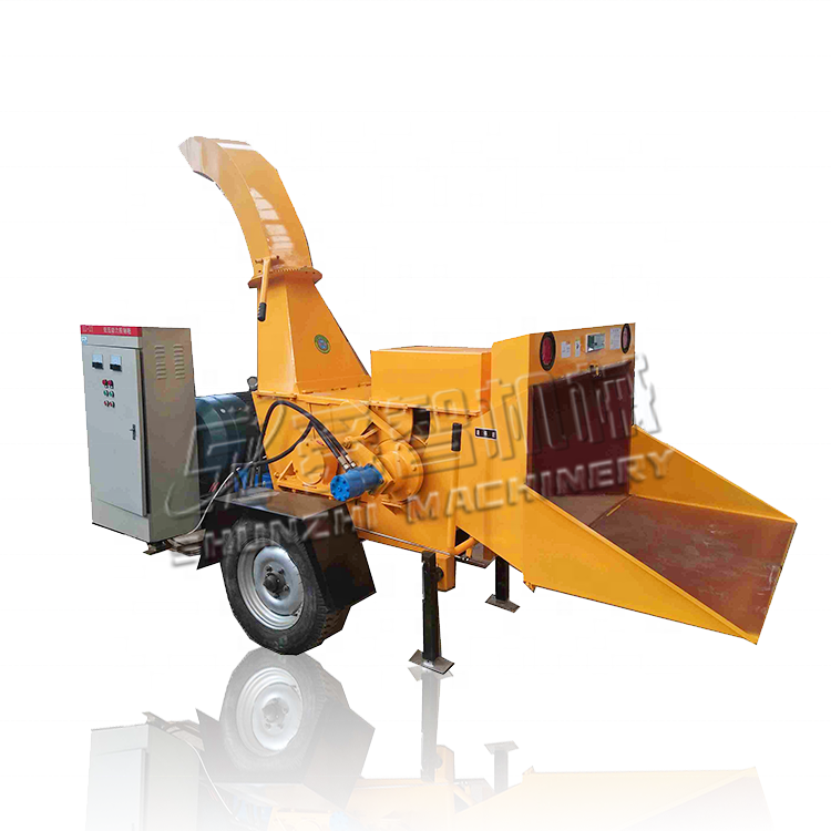 Wood Crusher CE approved shredder mulcher Agriculture wood cutter 20~35HP wood chipper machine