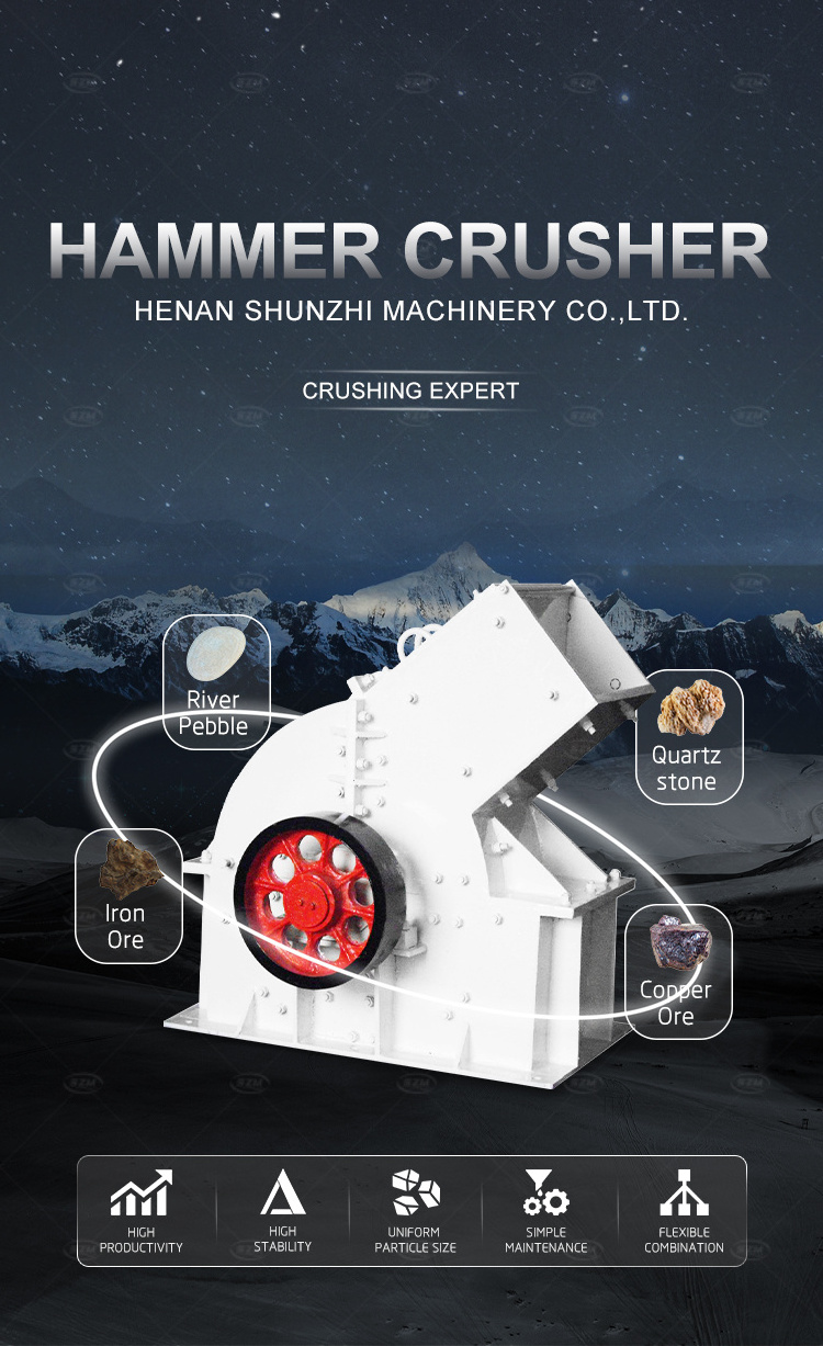 Small Sand Mill Crusher Stone River Stone Sand Making Plant High Efficient