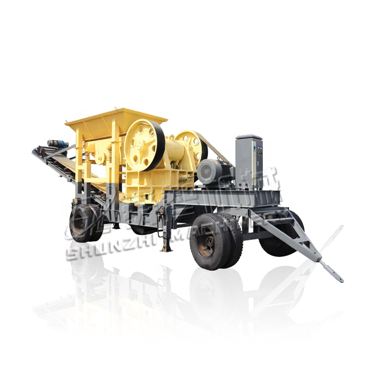 Reliable Small Scale Jaw Crusher 200*300 Diesel Engine Jaw Crusher Mobile Stone Customized Home South Africa Machine 2-6 T/h