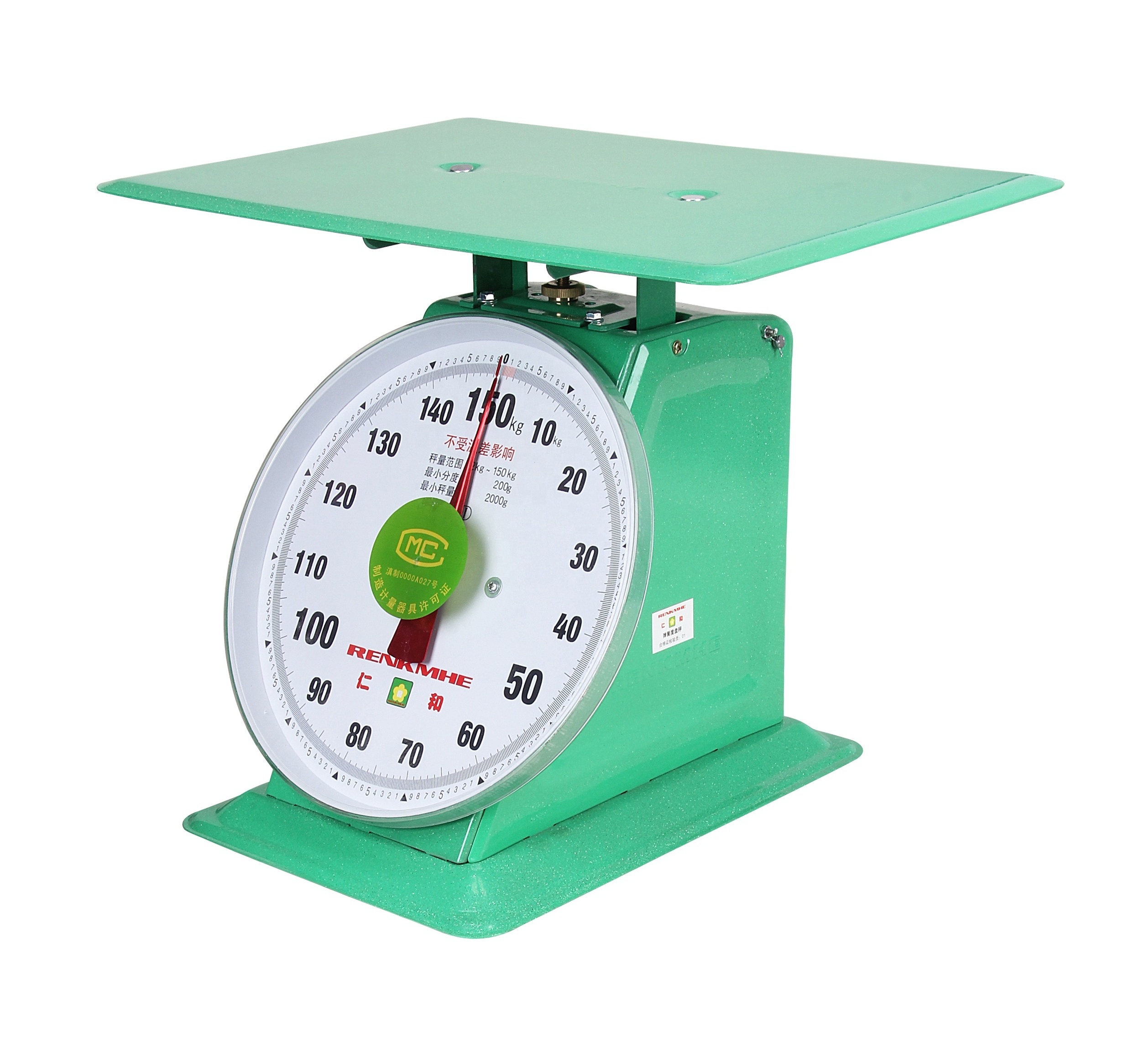 China Manufacturer Mechanical Weighing Scale Mechanical Spring Scale 150KG Scale