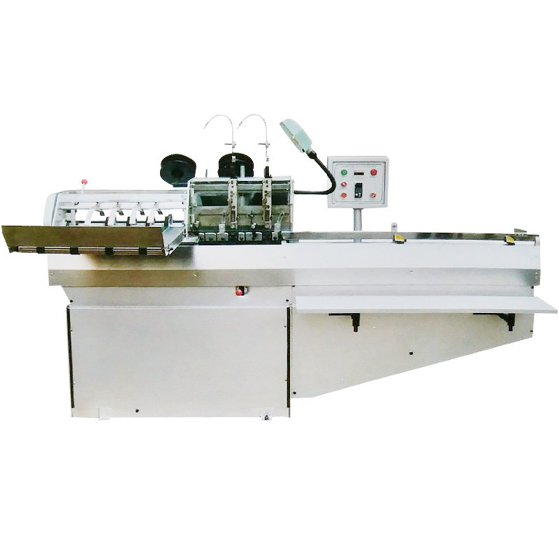 Industrial Single Head Flat and Saddle Wire Stitcher 25mm Binding Thickness Book Stitching Machine