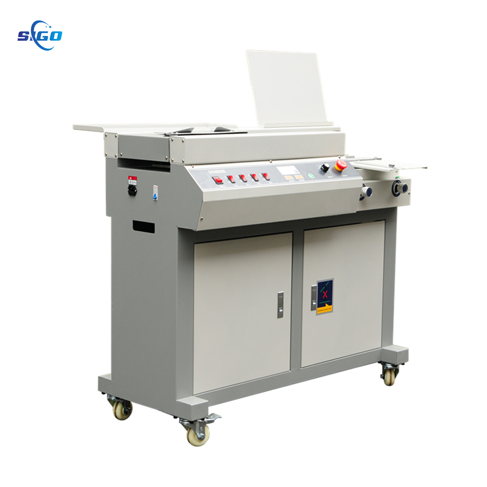 [55H-A4]Automatic A4/A5 book binder/hot melt glue book binding machine