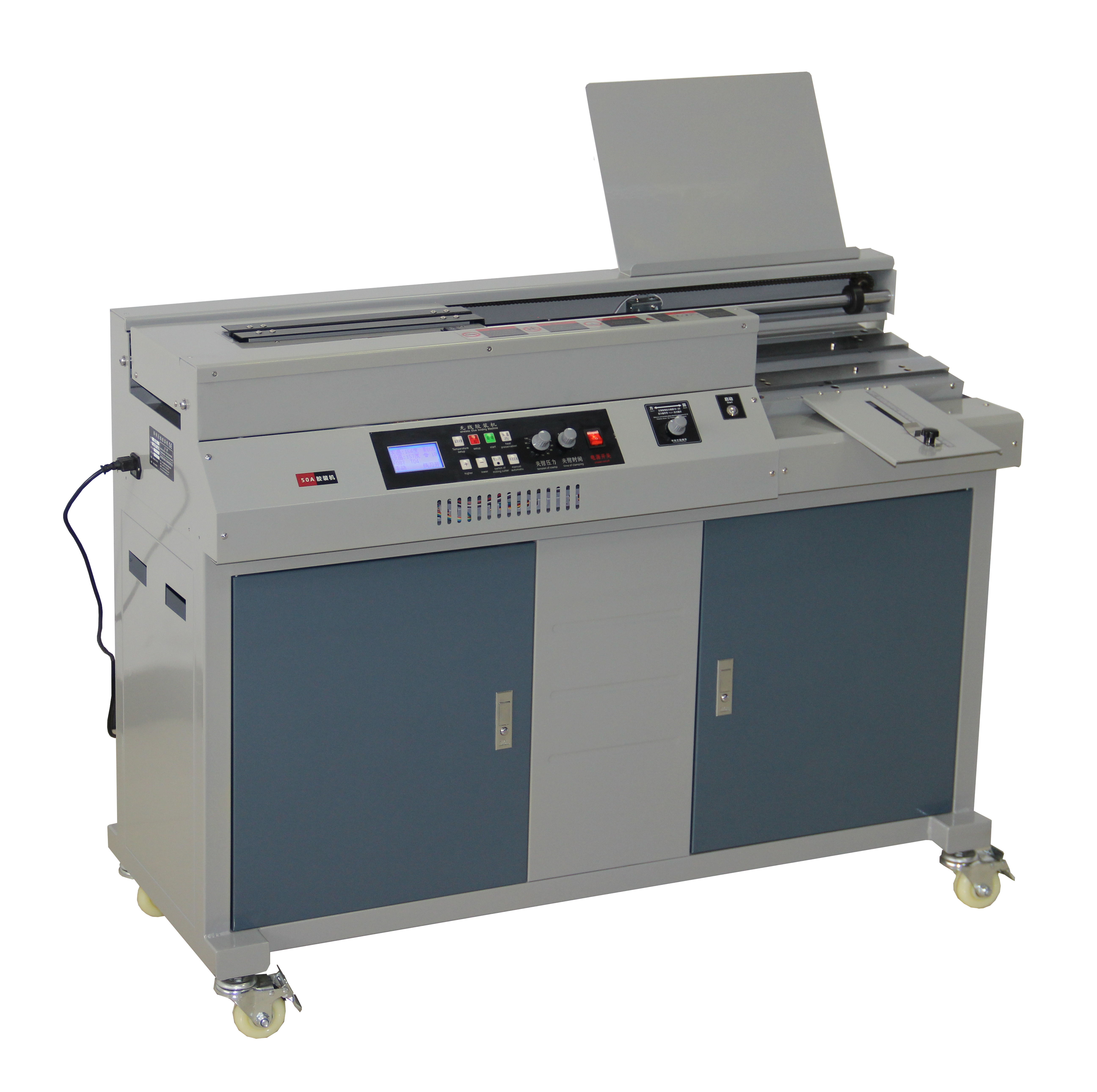 SG-50A A4 Softcover Notebook Automatic Hot Glue Book Binding Machine Glue Perfect Binding Machine