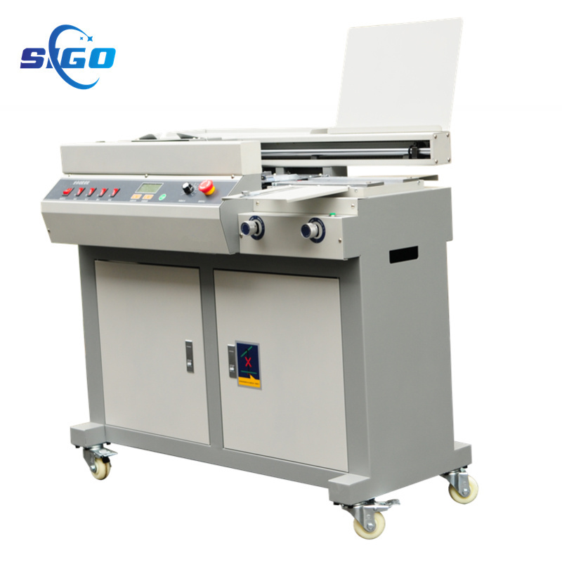 [55H-A4]Automatic A4/A5 book binder/hot melt glue book binding machine