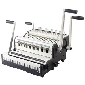 SG-CW2500A Wholesale Office Binding Machine Comb And Wire Book Binder Calendar Binding Machine