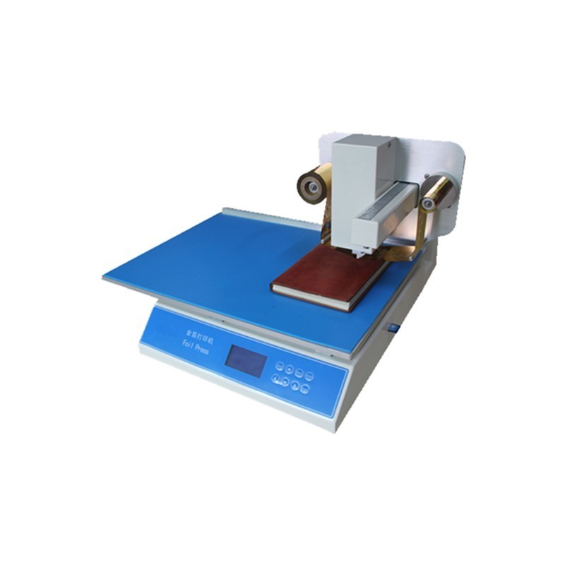 SG-8025   flatbed aluminum digital gold foil stamping printing machine for pvc phone shell case