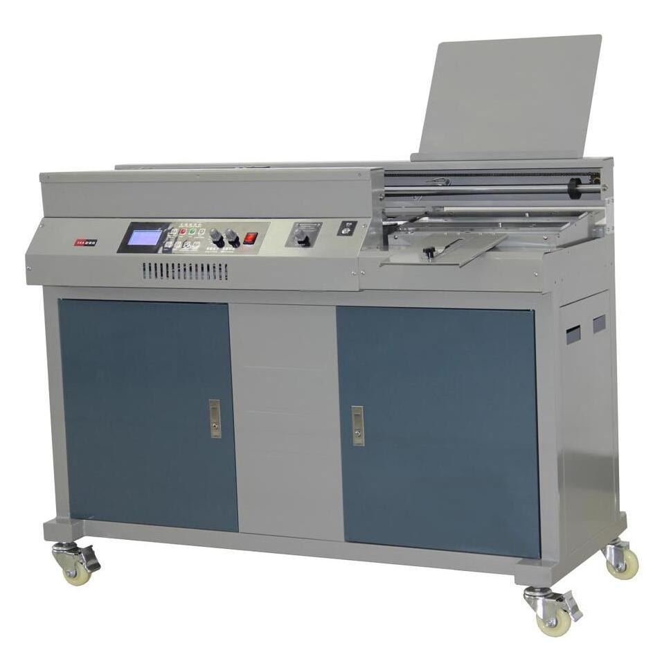 SG-50A A4 Softcover Notebook Automatic Hot Glue Book Binding Machine Glue Perfect Binding Machine