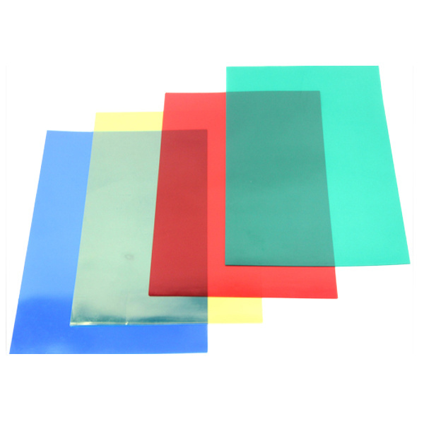 High Quality Super Clear PVC Sheet Thin Color A4 PVC Binding Cover