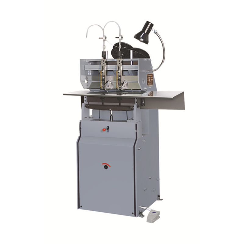 Industrial Single Head Flat and Saddle Wire Stitcher 25mm Binding Thickness Book Stitching Machine