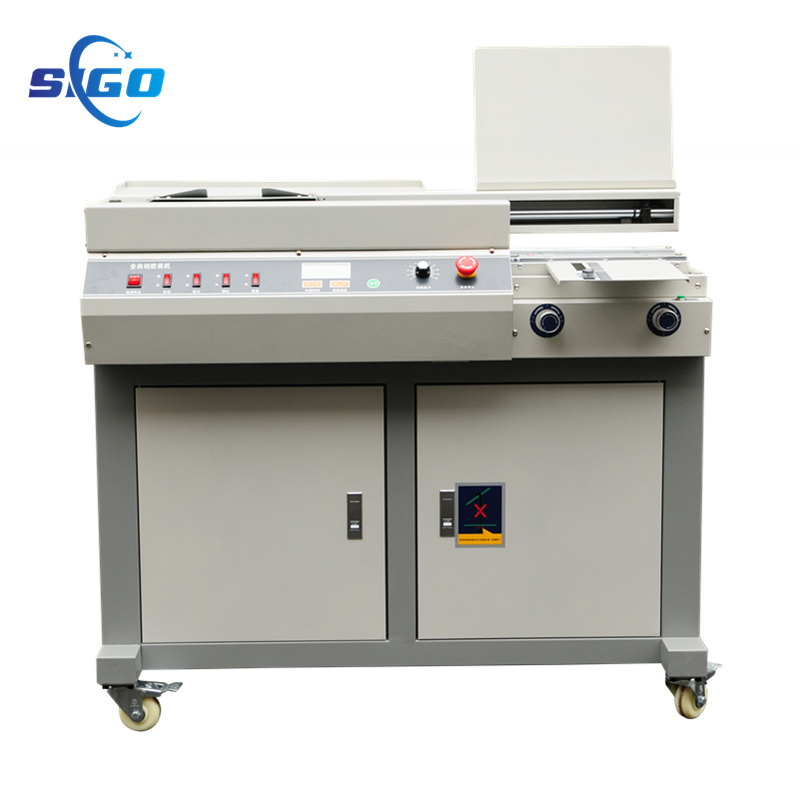 [55H-A4]Automatic A4/A5 book binder/hot melt glue book binding machine