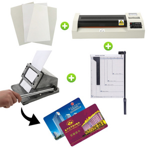 86*54mm PVC VIP ID Card Making Machine