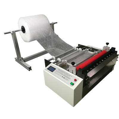 400 mm Automatic Roll To Sheet Cutter Bubble Wrap Cutting Machine For Air Bubble Wrap