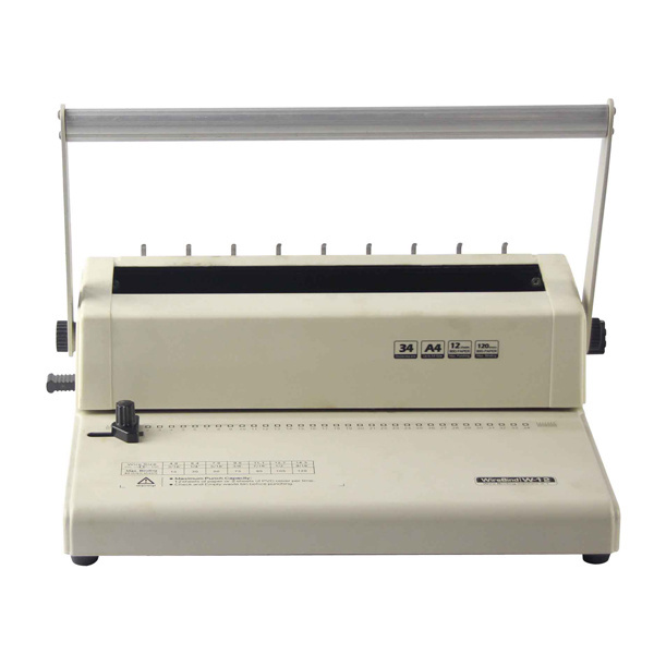 Easy For Bind 3:1 Adjustable Best Wire O Binding Machine With 120 Sheets W20A