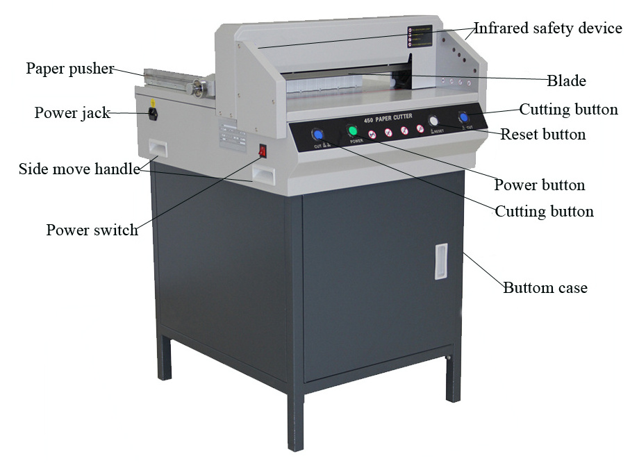 SG-450V+ Wholesale Price Electric Paper Cutting Machine Printing Shop Use 450MM Electric Paper Cutter With Best Price