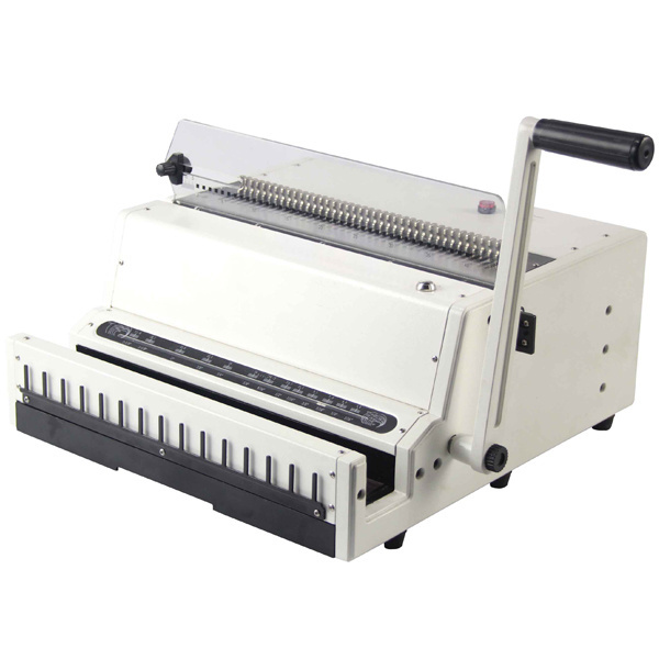 SG-WD600A max binding capacity 500 sheets wire binding machine