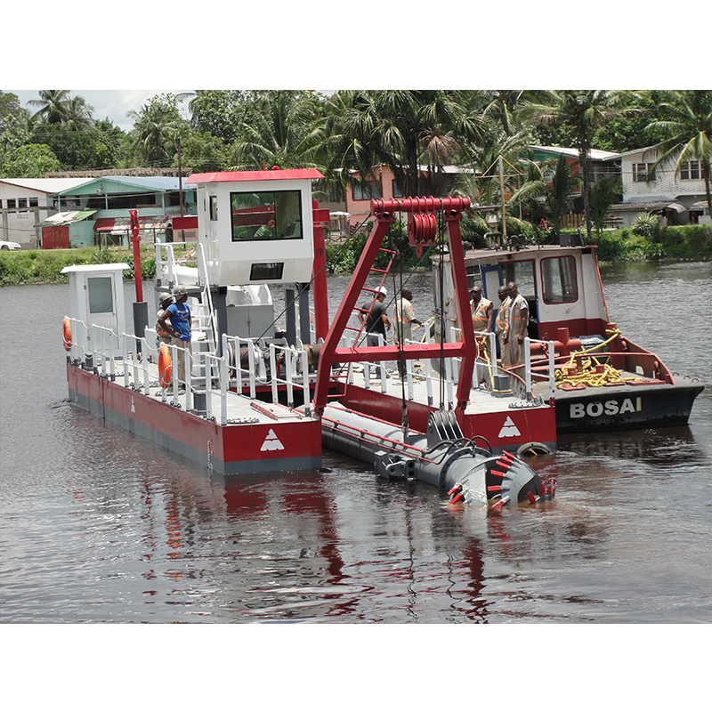 Large Capacity Barge Boat with 800 - 8000m3/h