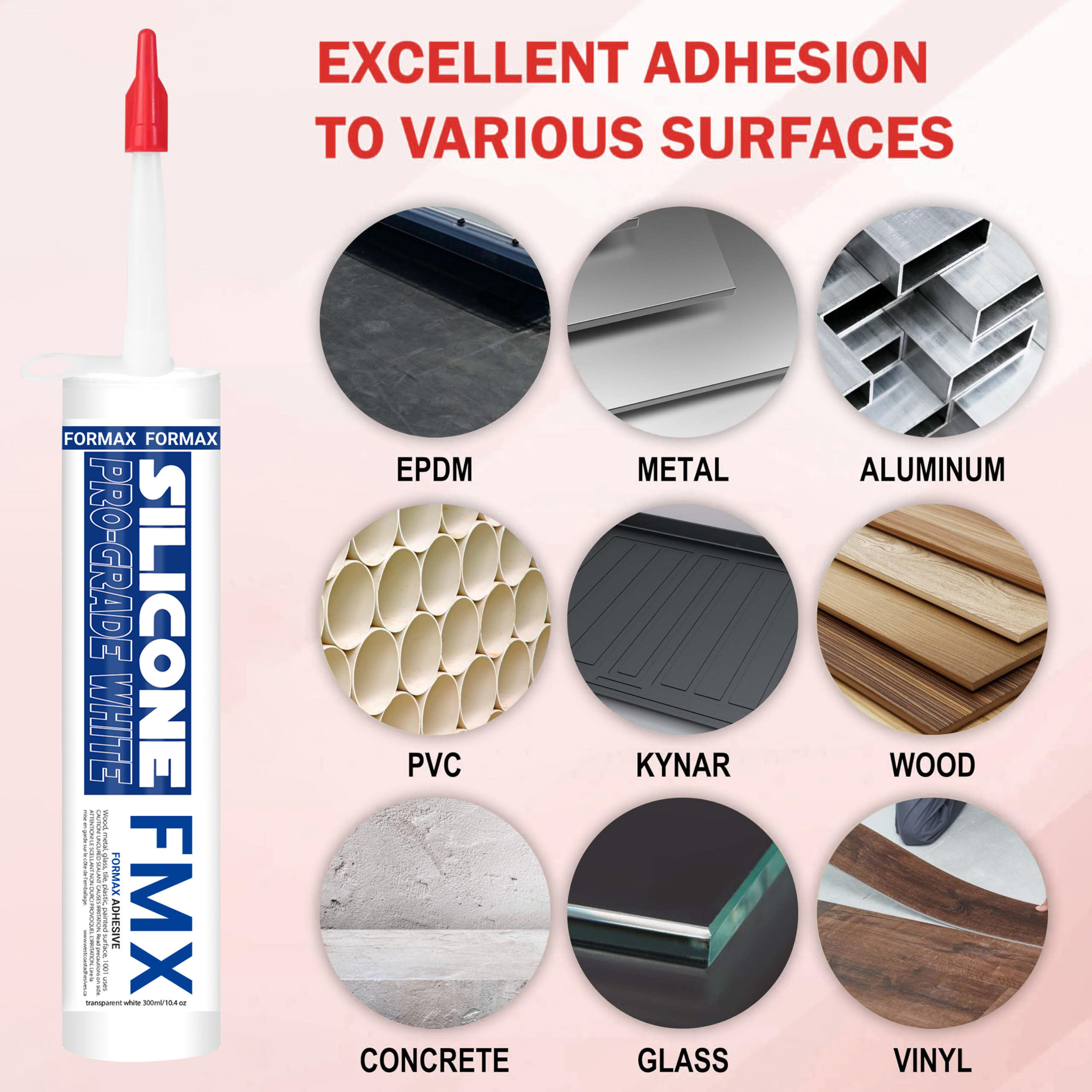 Construction Silicone Caulking Waterproof Adhesive Sealant White Gp  Silicone Sealant