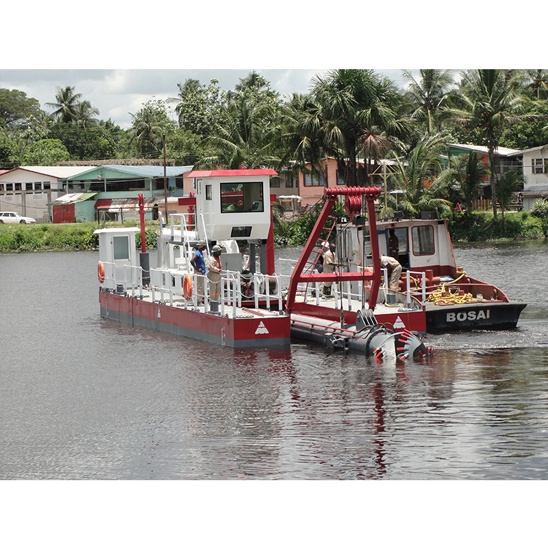 Large Capacity Barge Boat with 800 - 8000m3/h