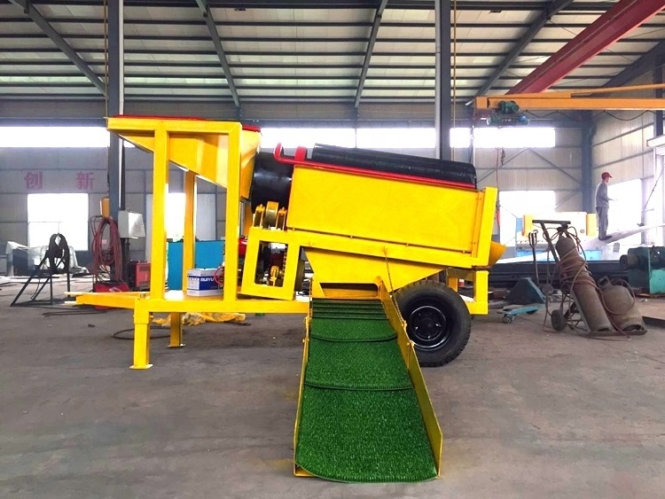 SINOLINKING small scale gold mining equipment mini gold washing plant