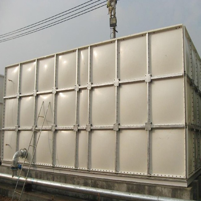 Flexible Customized rain water storage GRP FRP material water tanks