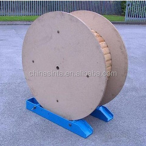 Telecom Steel cable drum roller